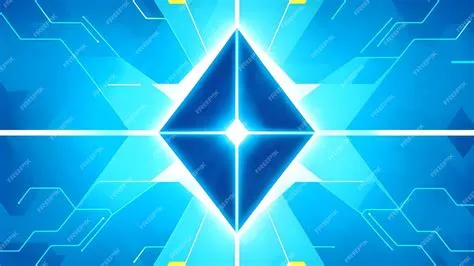 Premium Vector | Blue technology vector background with glowing lines