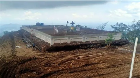 Retaining wall Pura Tunggul Besi Karangasem, Bali : Schema Precast System