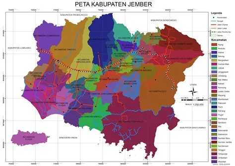 PETA KABUPATEN JEMBER