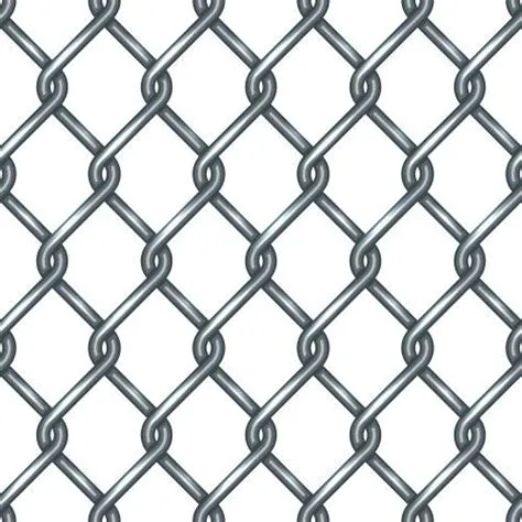 Steel Wire Mesh Pattern vector image on VectorStock | Chain link fence ...