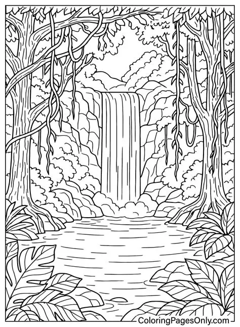 40+ Rainforest Coloring Pages - Free Printable PDF & Online Coloring ...