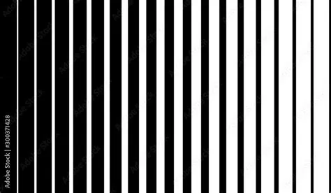 Black vertical lines on halftone white background. Linear graphic ...