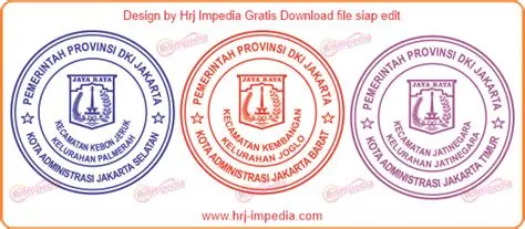 Contoh Stempel Kelurahan Jakarta | Contoh Stempel Kecamatan DKI Jakarta ...