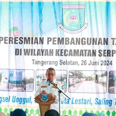 Bangun Gedung Baru SMPN 7 Tangsel, Wali Kota Tangerang Selatan: Untuk ...