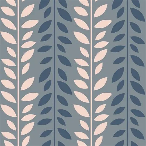 Premium Vector | Simple leaf vector pattern seamless botanical print ...