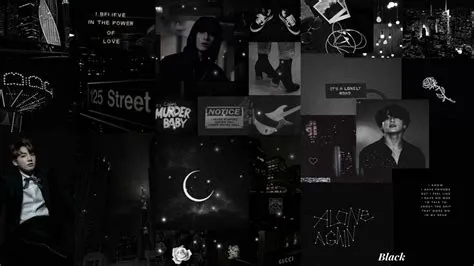 ๐ฅ Free Download Aesthetic Dark Wallpaper Jungkook Black by ...