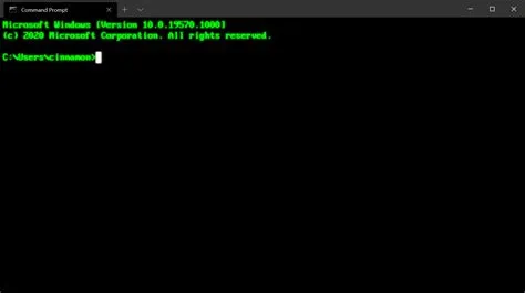 Símbolo del sistema retro en Terminal Windows | Microsoft Learn
