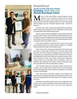 Monthly Newsletter LAZNas Chevron Indonesia edisi Agustus 2018 | PDF