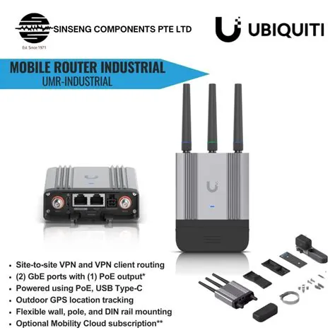 Ubiquiti Unifi UMR-Industrial 4G LTE Mobile Sim Router - Support:Fail ...