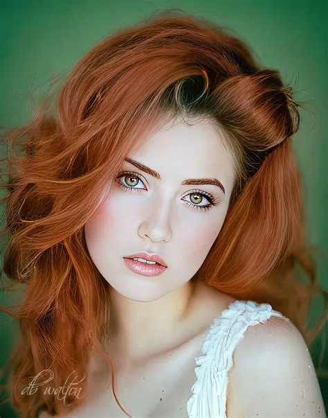 Beautiful Redhead AI Generated 1 by dbwalton