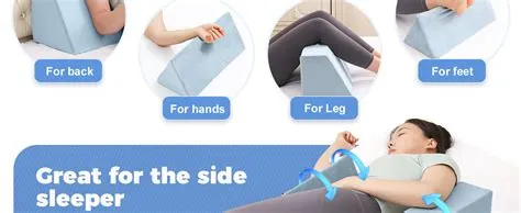 Amazon.com: Side Sleeping Positioning Wedge Pillow Belt Connection ...