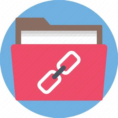 Attached document, attached files, attached folder, attachment, pinned ...