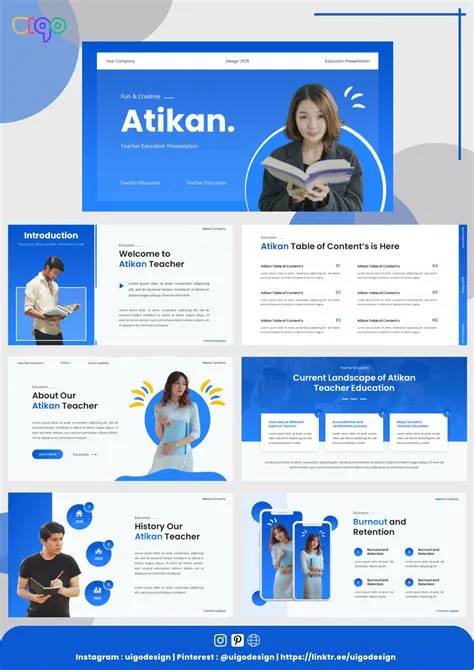 Teacher Education Presentation Powerpoint | Business presentation ...