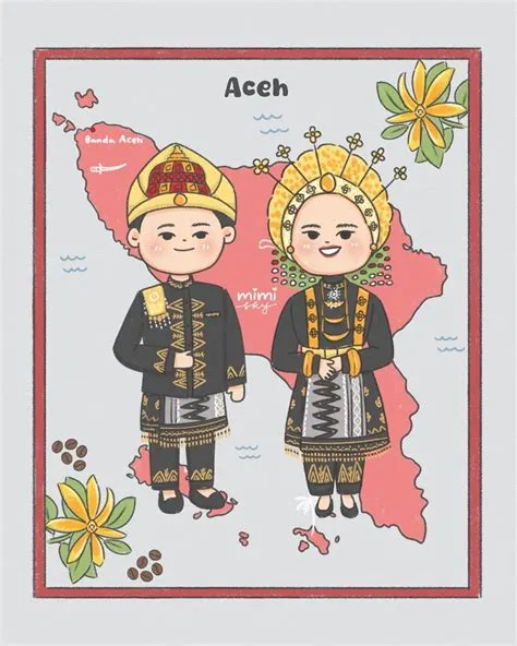 Aceh Indonesia in 2025 | Character design, Drawing competition ...