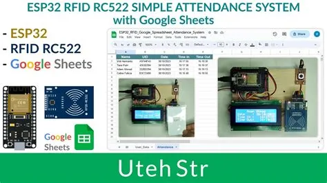 Arduino IDE + ESP32 + RFID RC522 + Google Sheets | RFID Simple ...