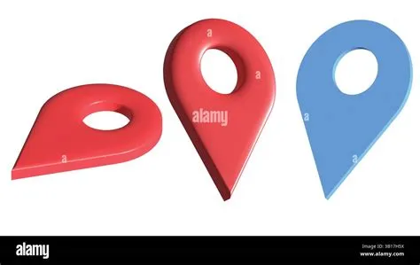 Location pins vector Stock Vector Images - Alamy