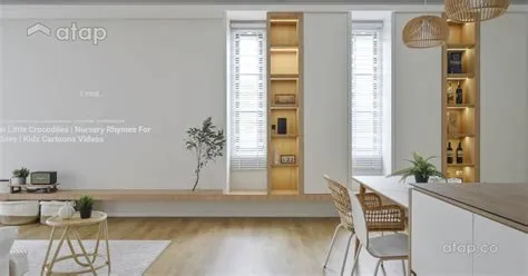 Minimalistic Living Room terrace design ideas & photos Malaysia | Atap.co