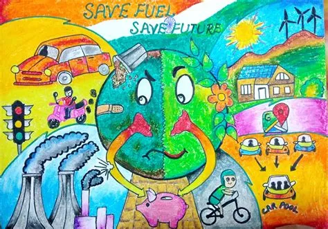 by Helena Nosková on Jaro | Poster drawing, Earth drawings, Save ...