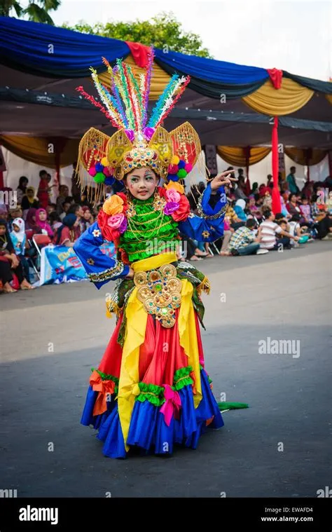 Jember Fashion Carnival in Jember, Indonesia Stock Photo - Alamy