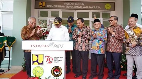 Menteri PUPR dan Menko PMK Resmikan Rusunawa Universitas Muhammadiyah ...
