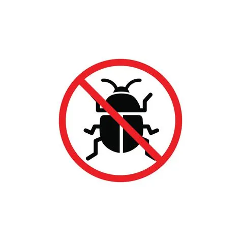 No bug symbol. No insect symbol vector 13975482 Vector Art at Vecteezy