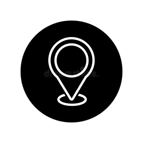 Location Vector Icon. Map Pin Illustration Sign. Point Symbol. Pin Logo ...