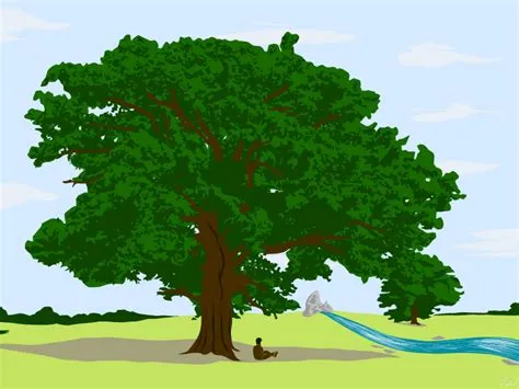 Gambar Pohon Rindang Animasi - 57+ Koleksi Gambar