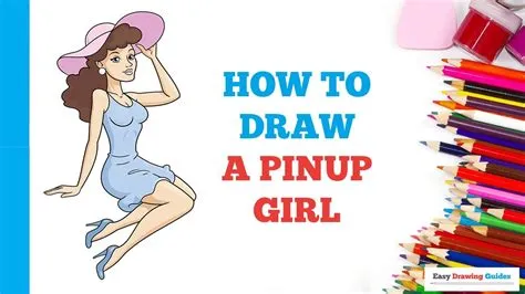 How To Draw A Pinup Girl Easy