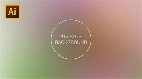 How to Create iOS Style Blur Background - Adobe Illustrator - YouTube