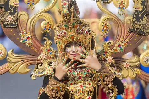 Portrait of Jember Fashion Carnival Participants Editorial Stock Photo ...