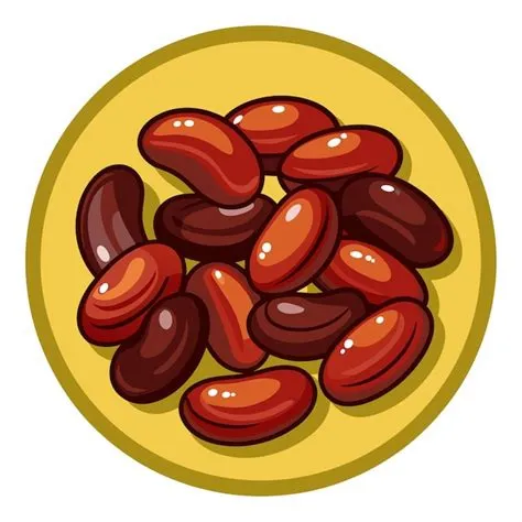 Premium Vector | Beans clipart cartoon style vector illustration