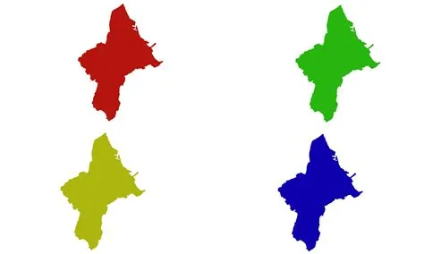 silhouette map of Cirebon city in Indonesia 3165159 Vector Art at Vecteezy