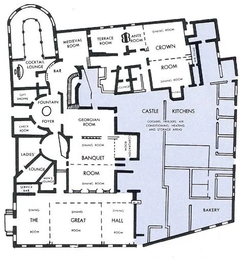 Castle Floor Plan and Layout