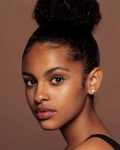 by Clifford Kwan on Actress Headshots | Dark skin models, Model ...