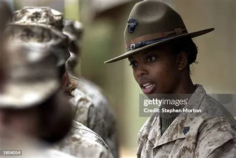Sc Marines Marine Corps Female Drill Instructor Photos and Premium High ...