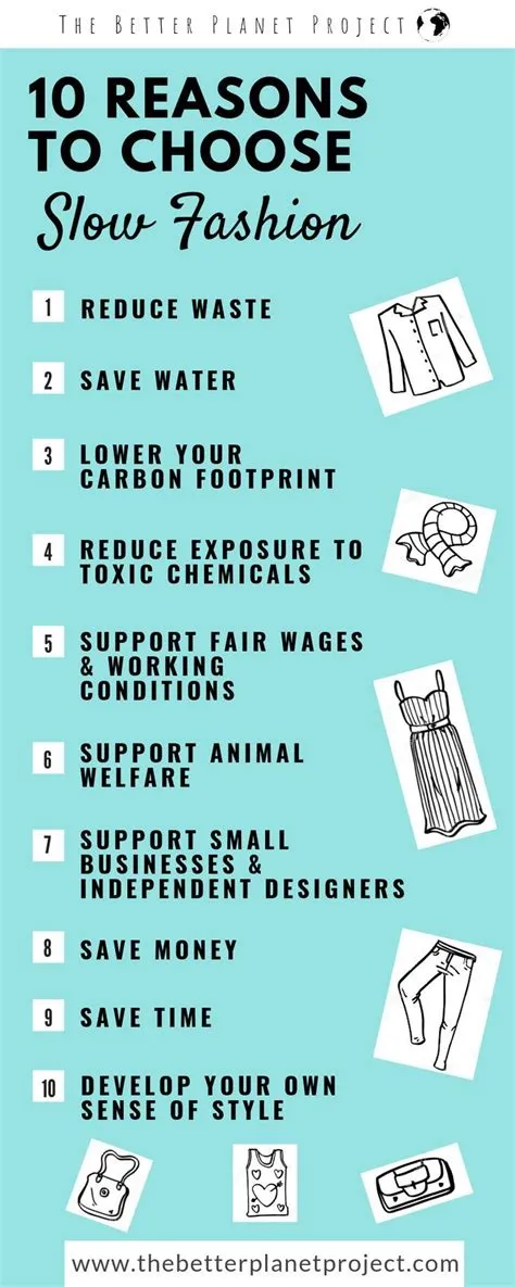 Supporting slow fashion means selecting well-made, long-lasting ...