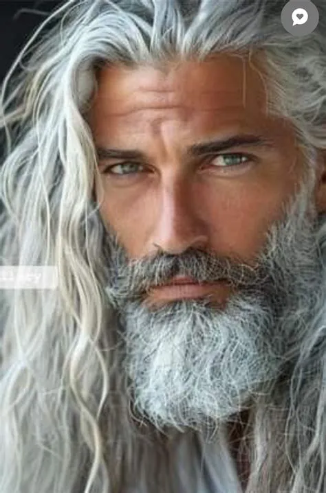by Jenny Bottelberge on Nice faces ;-) | Grey hair men, Men with ...