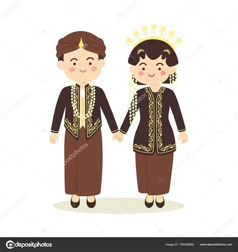 Download royalty-free Central Java Indonesia Wedding Couple, cute ...