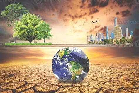 kol neutral och esg begrepp kol utsläpp rena energi klot balans mellan ...