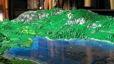 Derbyshire man builds Lego Lake District model - BBC News