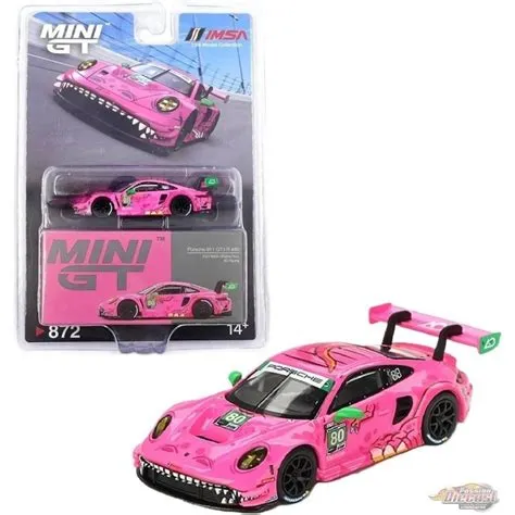 Porsche 911 GT3 R No.80 AO Racing 2023 IMSA VIRginia Roxy - Mini GT - 1 ...