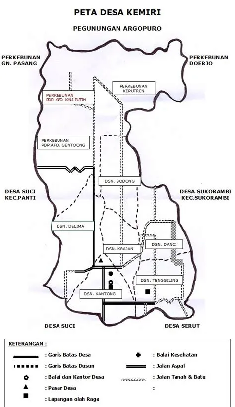 View Peta Kabupaten Jember Background