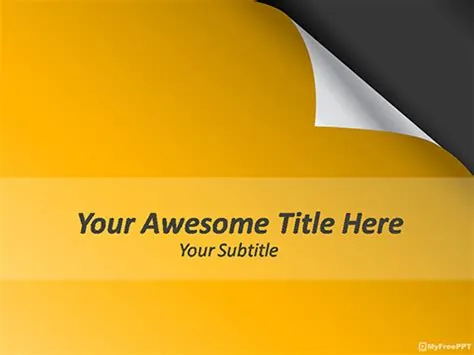 Blank Powerpoint Template