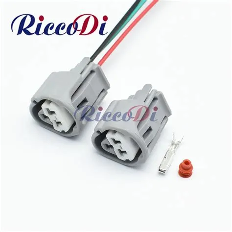 1 Set 3 Pin Female 6189-0486 Automotive Connector Water Temperature Se ...