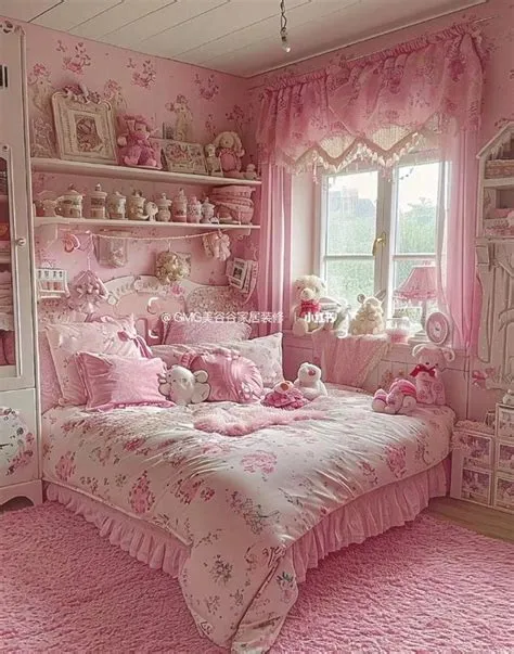 by Fairy Fannie on fairynest in 2024 | Girls bedroom, Pink bedroom ...