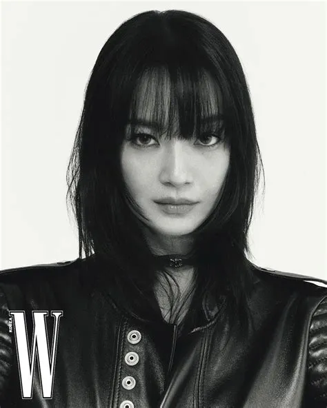 Shin Mina Models Celine for W Korea December 2023 Issue | Pinup ...