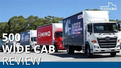 Hino 500 Series Wide Cab 2017 Review | trucksales - YouTube