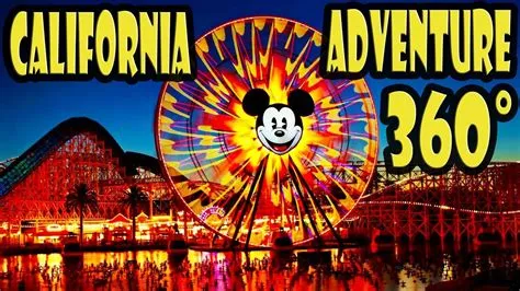 Disney California Adventure 360 Video Walking Tour - YouTube