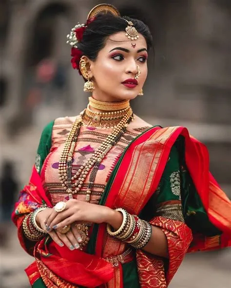 by Sudip Talk on Marathi Model | Indian bride poses, Indian bride ...