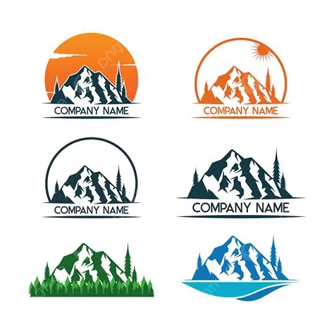 Templat Design Vector PNG Images, Mountain Logo Icon Design Template ...